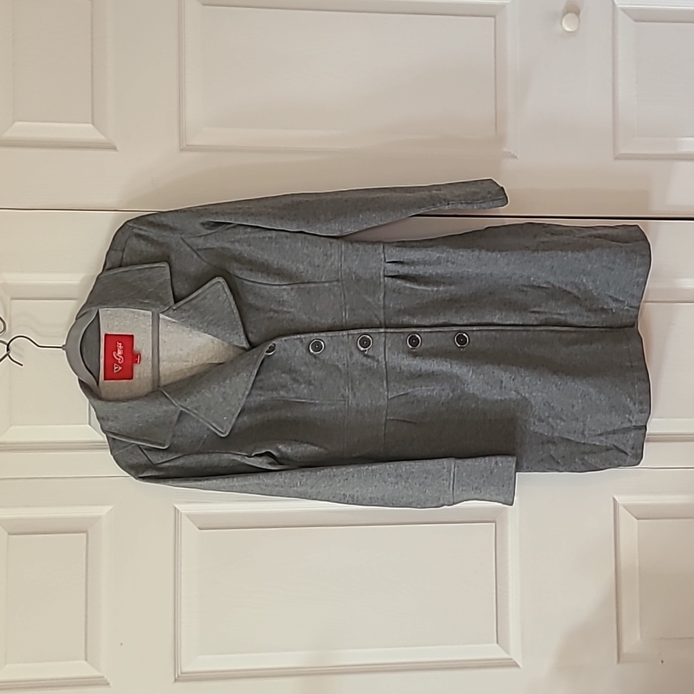 Guess mid thigh jacket - L